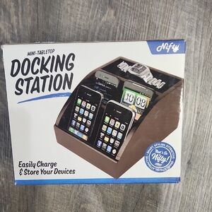 Black Mini-Tabletop Docking Station